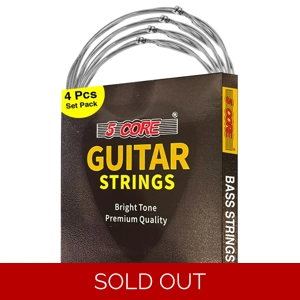 5 Core Bass Guitar Strings Brass Phosphor Bronze Extra Light Gauge