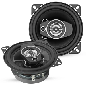 5Core 4” Coaxial Car Door Speakers (Pair) 250W 4Ω 2‑Way w Super Tweeter