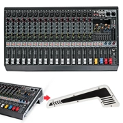 Professional 16-Channel Analog DJ Mixing Board — Bluetooth Streaming, USB Interface, Live Sound Mixe