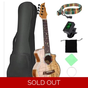 23 Inch Ukulele Beginner Mini Edition Starter Kit