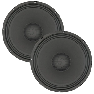 12 Inch Speaker Pair Car Audio 200W Powerful Replacement Component Driver 4Ohm Loudspeaker