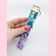 MY KEEPER- Beverly Blue Wristlet