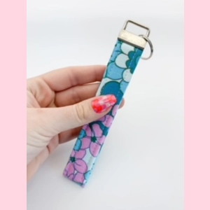 MY KEEPER- Beverly Blue Wristlet