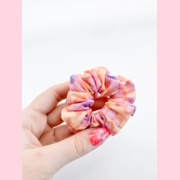 Peachy Mini Scrunchie