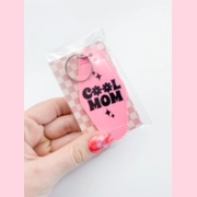 Cool Mom Motel Keychain