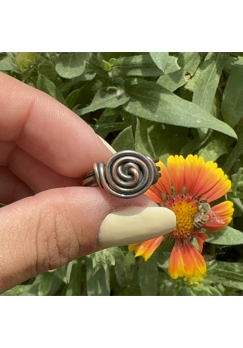 antique copper spiral s..