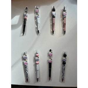 Beaded pens - cow