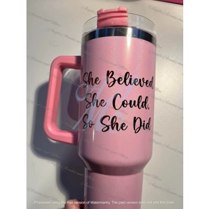 40 oz customizable sublimation tumblers
