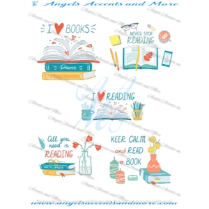 Reading - quarter sheet size only