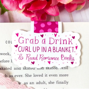 Grab a drink and read... bookmark - Emily Cromwell