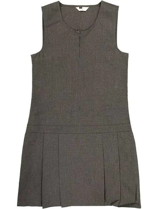 Grey Pinafore (08-09yr)