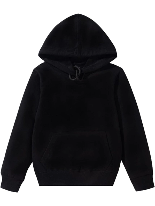 Black Hoodie Pullover (08-09yr)