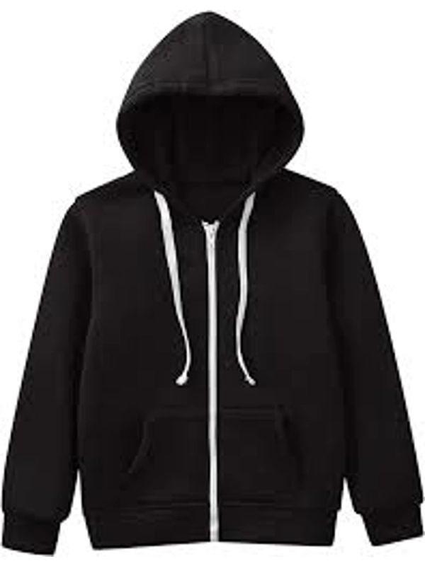 Black Zipped Hoodie (07-08yr)