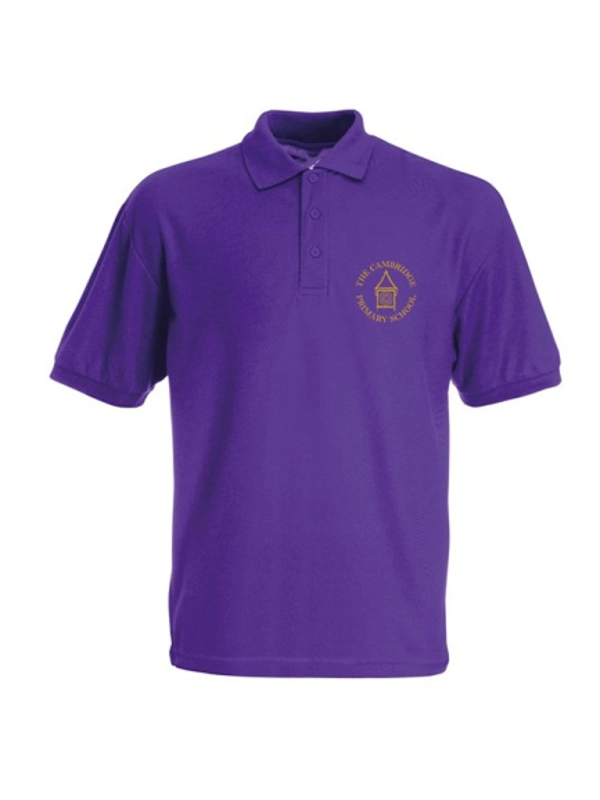 PE Golf Shirt with Logo (03-04yr)