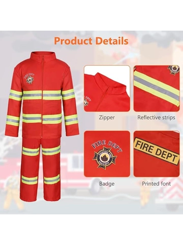 Hook Day Fireman Set (05-06yr) (Style may vary)