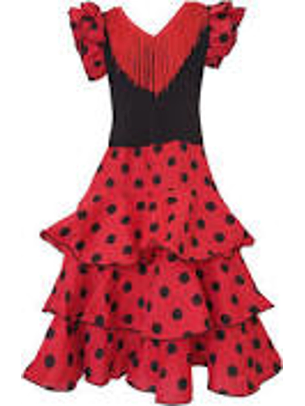 Hook Day Spanish Dance Dress (07-08yr) (Style will vary