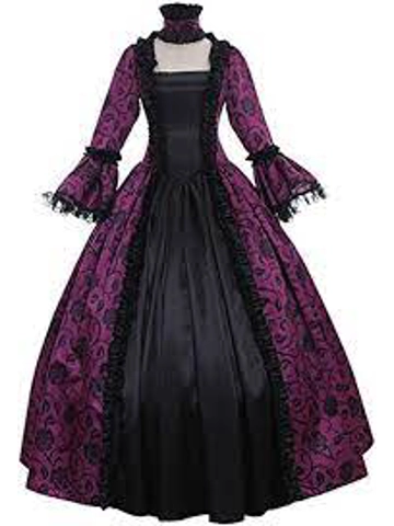 Hook Day Victorian Girl Dress (05-06yr) (Style/colour may vary)