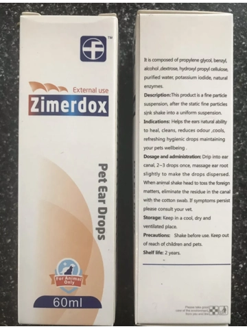 Zimerdox ear care drops Zimerdox ear care drops
