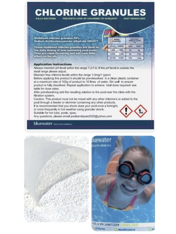 Chlorine granules 1kg Chlorine granules 1kg
