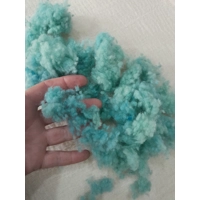 Wool Nepps - tiny balls of wool - hand dyed in ocean splash tones