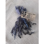 Dark night (Blue, silver, brown) wavy wool locks, Devon and Cornwall Longwool 10g