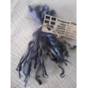 Dark night (Blue, silver, brown) wavy wool locks, Devon and Cornwall Longwool 10g