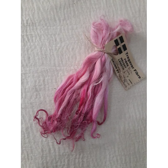 Bubble gum Pinks wavy wool locks, Devon and Cornwall Longwool