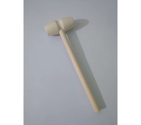 Miniature wood mallet