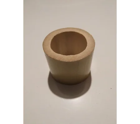 Hollow Bamboo slice for crafting