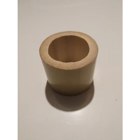 Hollow Bamboo slice for crafting