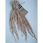 suri alpaca locks, wheat colour, 6-12", 10g