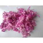Lipstick pink mix curly wool, 10g