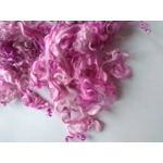 Lipstick pink mix curly wool, 10g