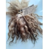 Light Ash Brown wavy wool locks, Light Ash Brown wavy wool locks,