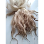 Cappuccino dip wavy wool locks, Cappuccino dip wavy wool locks,