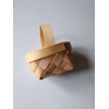 miniature basket with handle