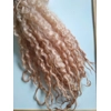 Strawberry blonde curly wool locks, 28g 14g or 7g Masham/teeswater
