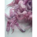 Pink and purple perendale wool and locks 10g