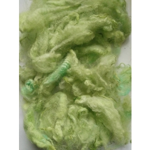 green and aqua perendale wool and locks 10g