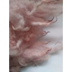 baby pink perendale lamb wool and locks 10g