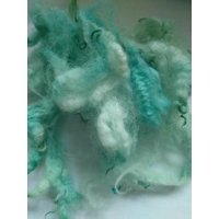 light ocean splash Perendale lamb wool and locks 10g