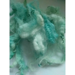 light ocean splash Perendale lamb wool and locks 10g