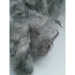 light grey perendale lamb wool and locks 10g