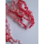 red and pink teeswater wool and locks 10g