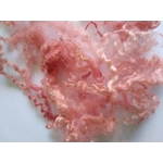 pink and golden peach teeswater wool and locks 10g