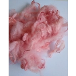 light rose pink perendale lamb wool and locks 10g