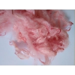 light rose pink perendale lamb wool and locks 10g