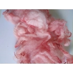 light rose pink perendale lamb wool and locks 10g