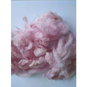 Raspberry Ripple perendale lamb wool and locks 10g