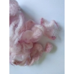 Raspberry Ripple perendale lamb wool and locks 10g
